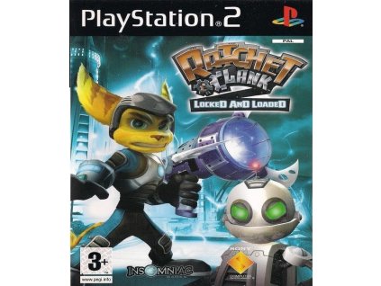 PS2 Ratchet And Clank 2 Locked And Loaded
