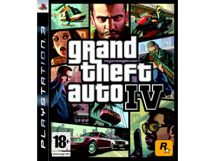 PS3 Grand Theft Auto IV (GTA 4)