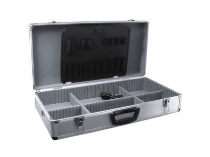 Hliníkový kufr na nářadí 640x320x150 stříbrný DEDRA N0007  + Dárek, servis bez starostí v hodnotě 300Kč