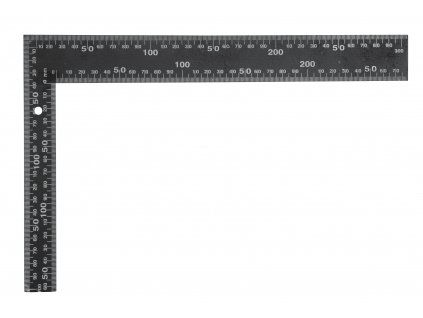 Úhelník truhlářský 400 x 600 mm černý Vorel TO-18200