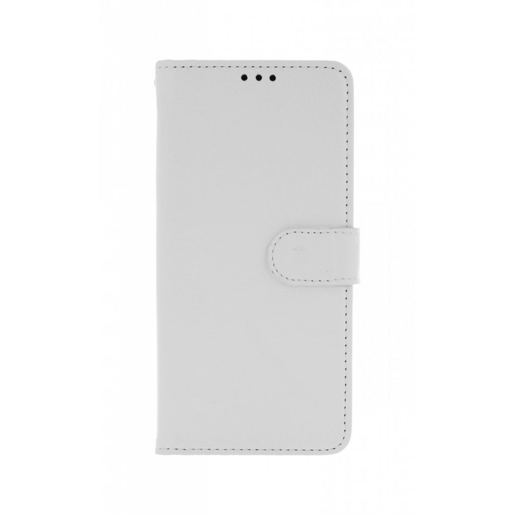 Flipové púzdro na Huawei Y6p biele s prackou