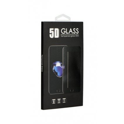 Tvrdené sklo BlackGlass na Huawei P30 Lite 5D čierne