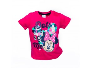 Dívčí Minnie Mouse tričko vel. 128