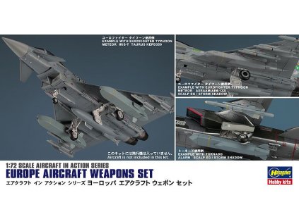 Letecká výzbroj - sada pre európske lietadlá 1:72