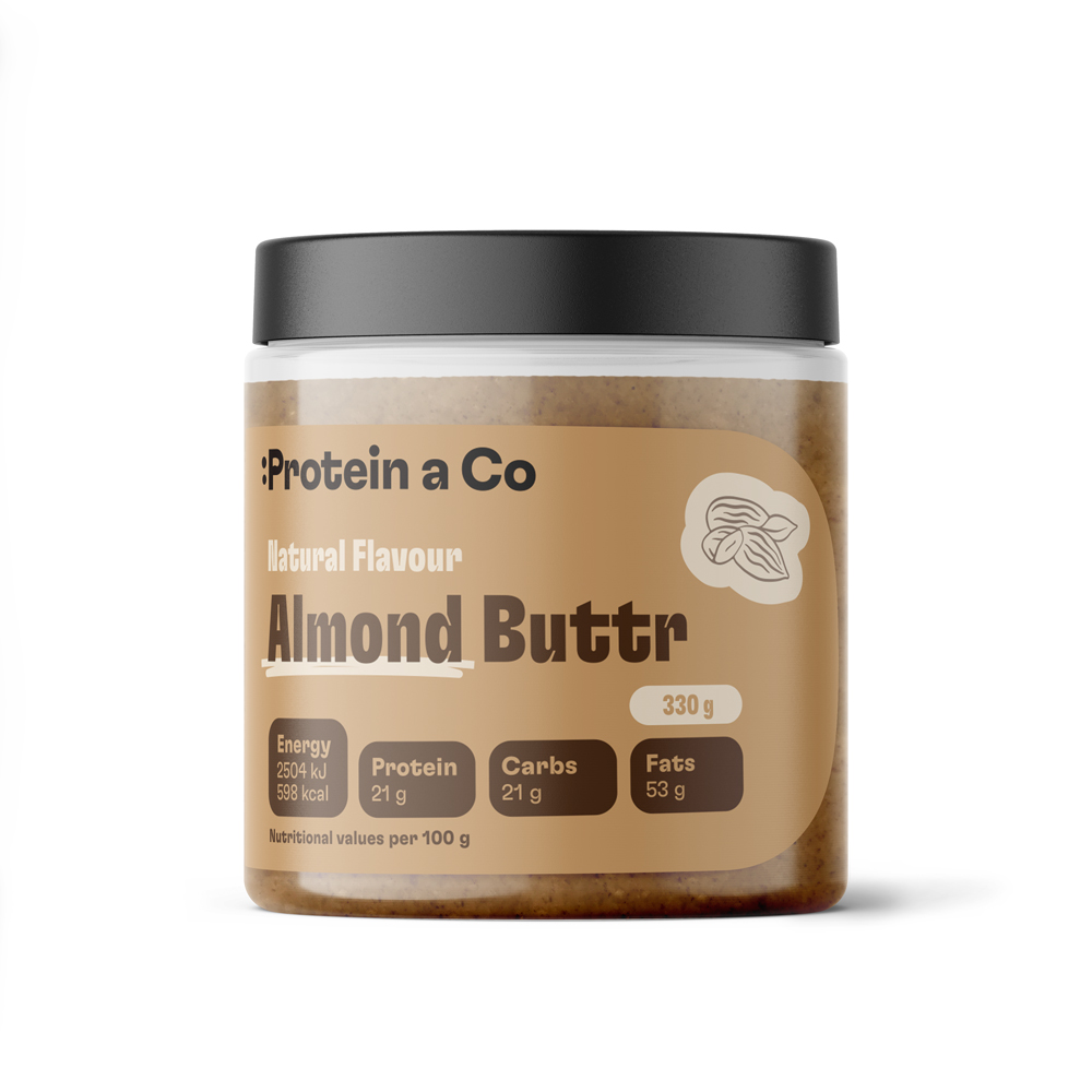 Protein&Co. Mandlový krém 330 g Obrázek