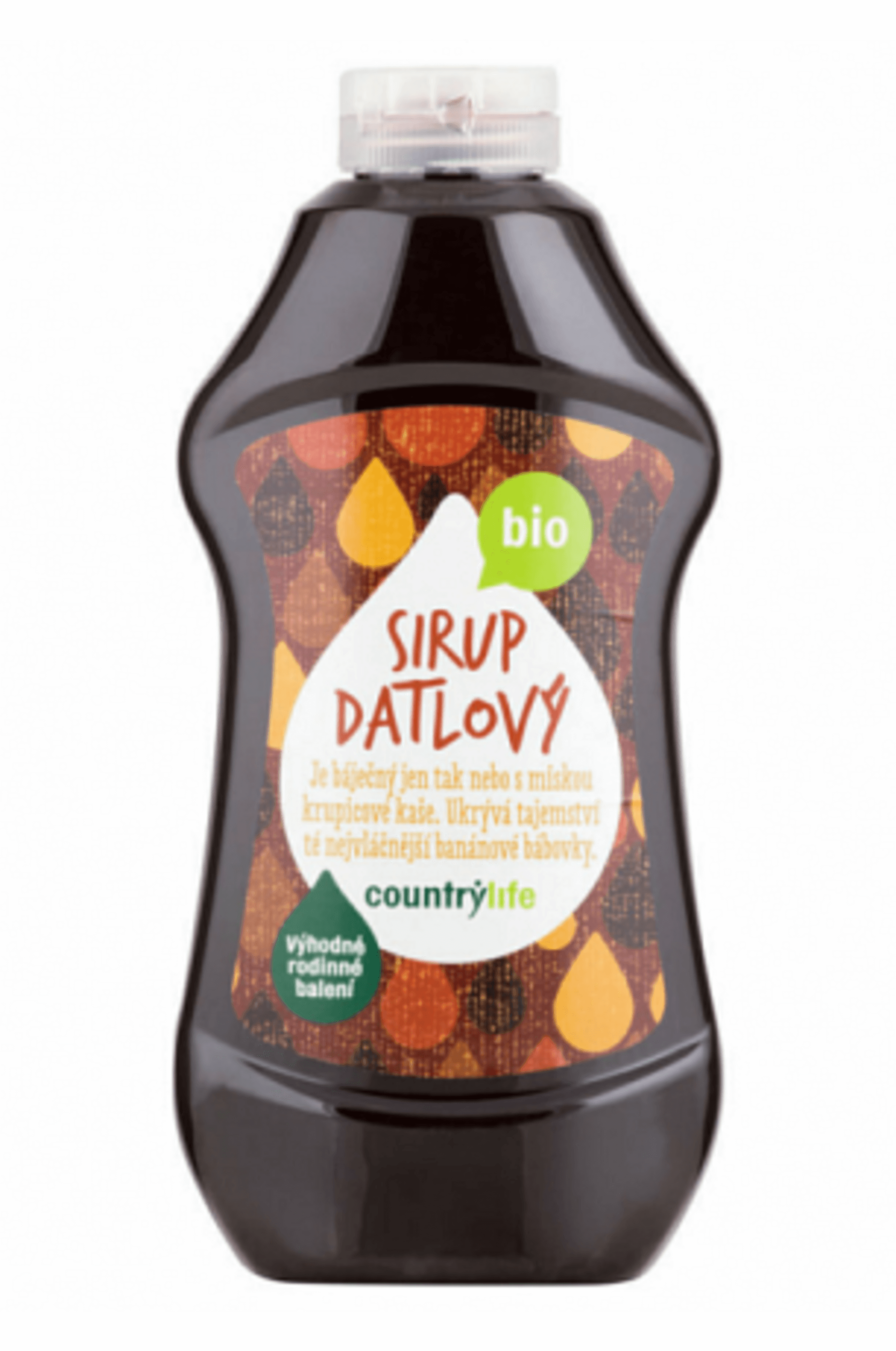 Country Life Sirup datlový XXL BIO 874 ml Obrázek