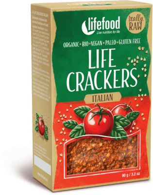 LifeFood - Life Crackers italské BIO , 90 g Obrázek