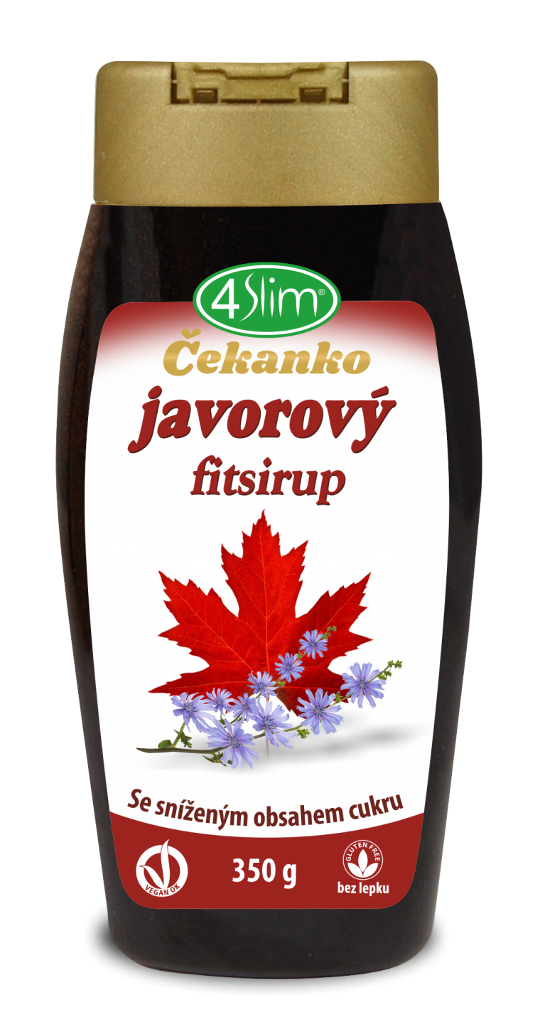 4Slim Čekanko javorový fitsirup 350g Obrázek