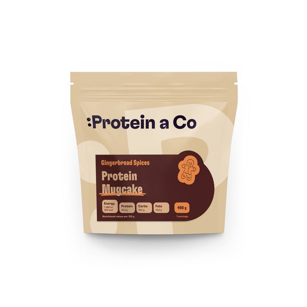 Protein & Co. Protein MugCake 490 g PRÍCHUŤ: Chocolate brownie Obrázek