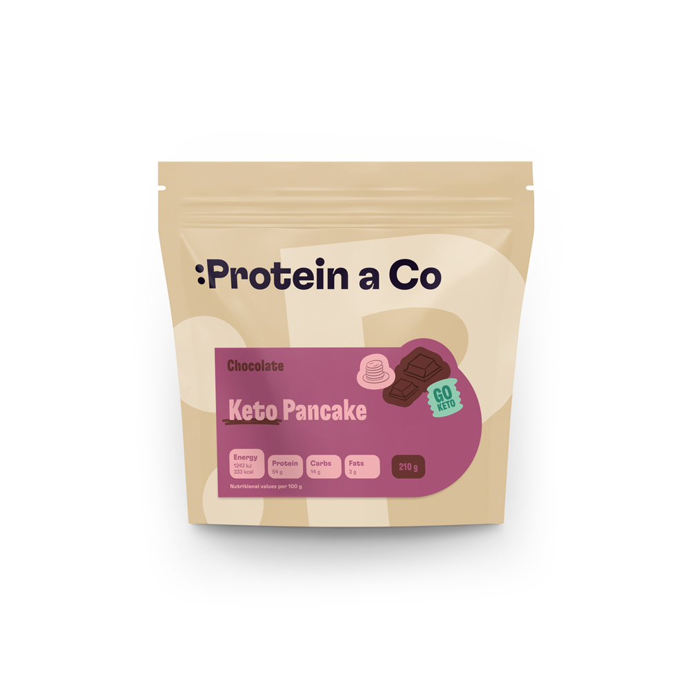 Protein & Co. Keto proteinové palačinky Váha: 600 g, Zvol příchuť: Natural Obrázek