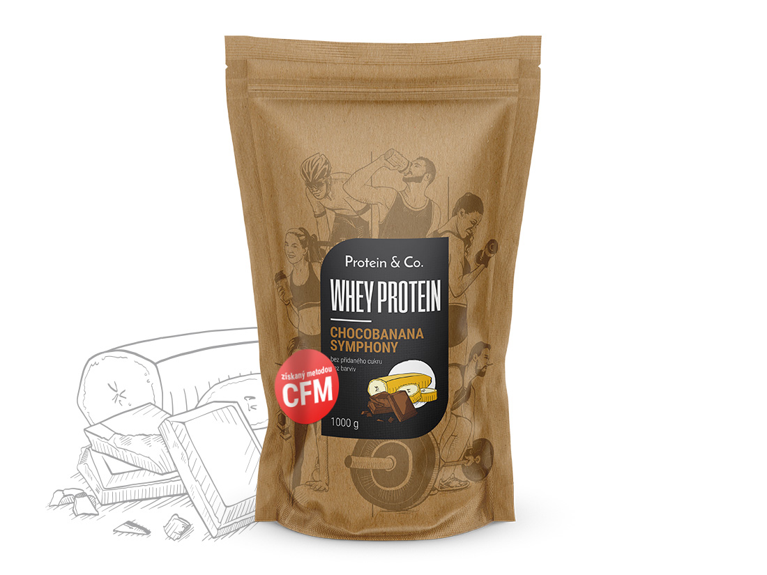 Protein&Co. WHEY PROTEIN 80 1000 g Zvol příchuť: Pistachio dessert Obrázek