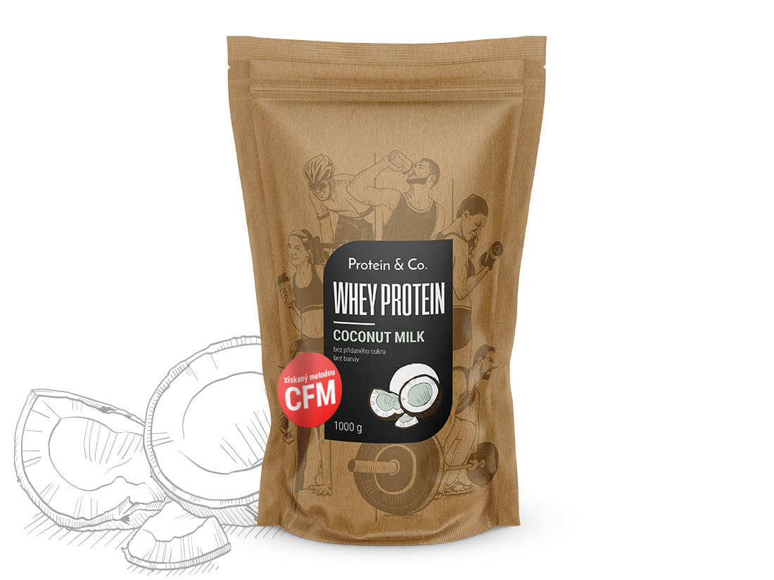 Protein&Co. WHEY PROTEIN 80 1000 g Zvol příchuť: Pistachio dessert Obrázek