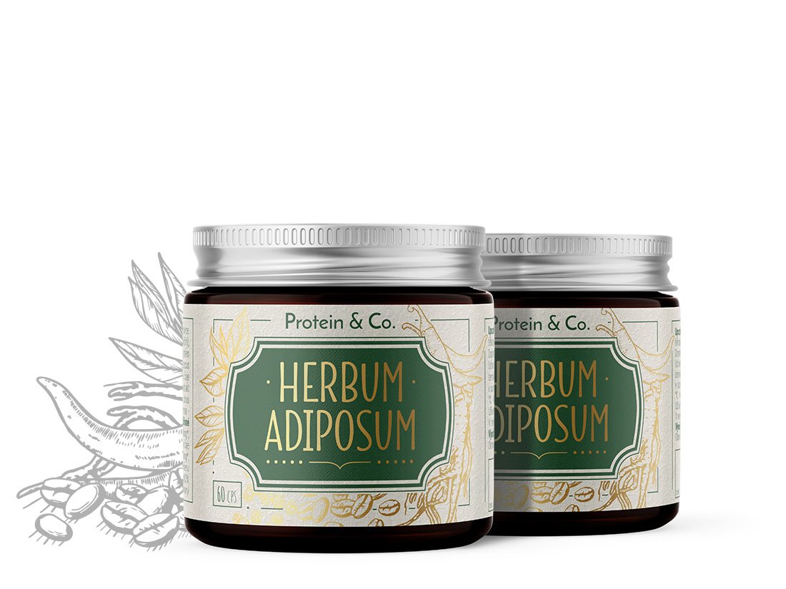 Protein&Co. Herbum adiposum 60 kapslí Obrázek