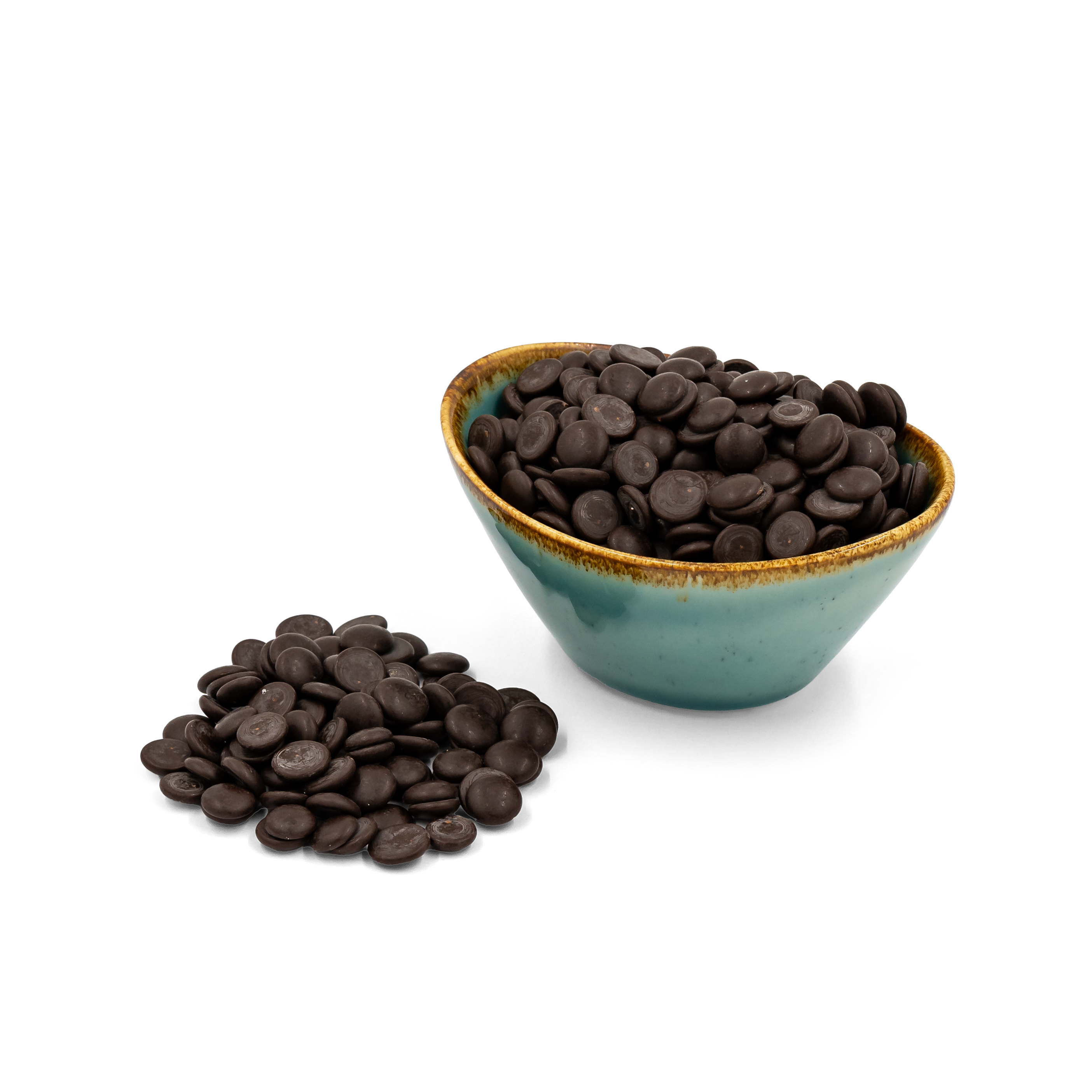 Protein & Co. Tmavá belgická čokoláda (pecky) Váha: 500 g Obrázek