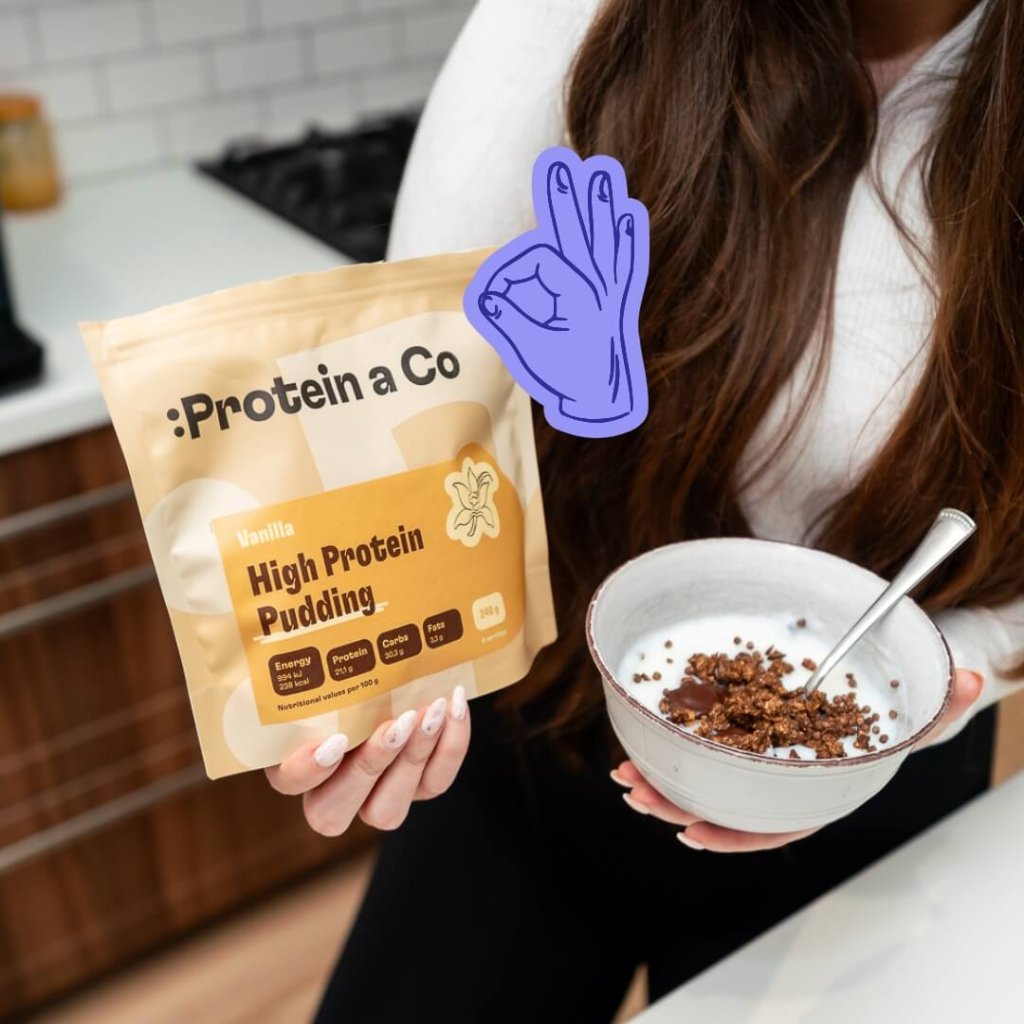 Protein & Co. High protein pudding 600 g PRÍCHUŤ: Chocolate Obrázek