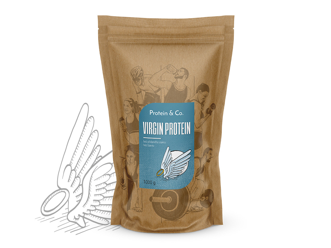 Protein&Co. Virgin Whey 1 kg Obrázek