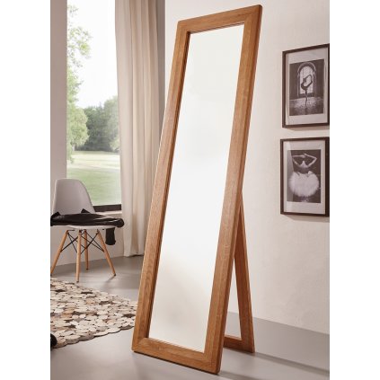 Stojace dubové zrkadlo 175 x 50 x 35 cm - GIALO