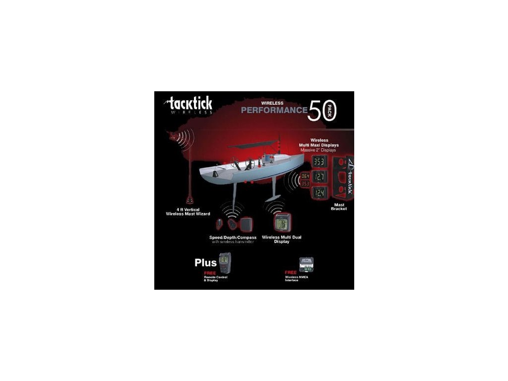 Raymarine Tacktick Performance Pack 50 (T103/T106/T222/ T210(3x)/T909/T234)