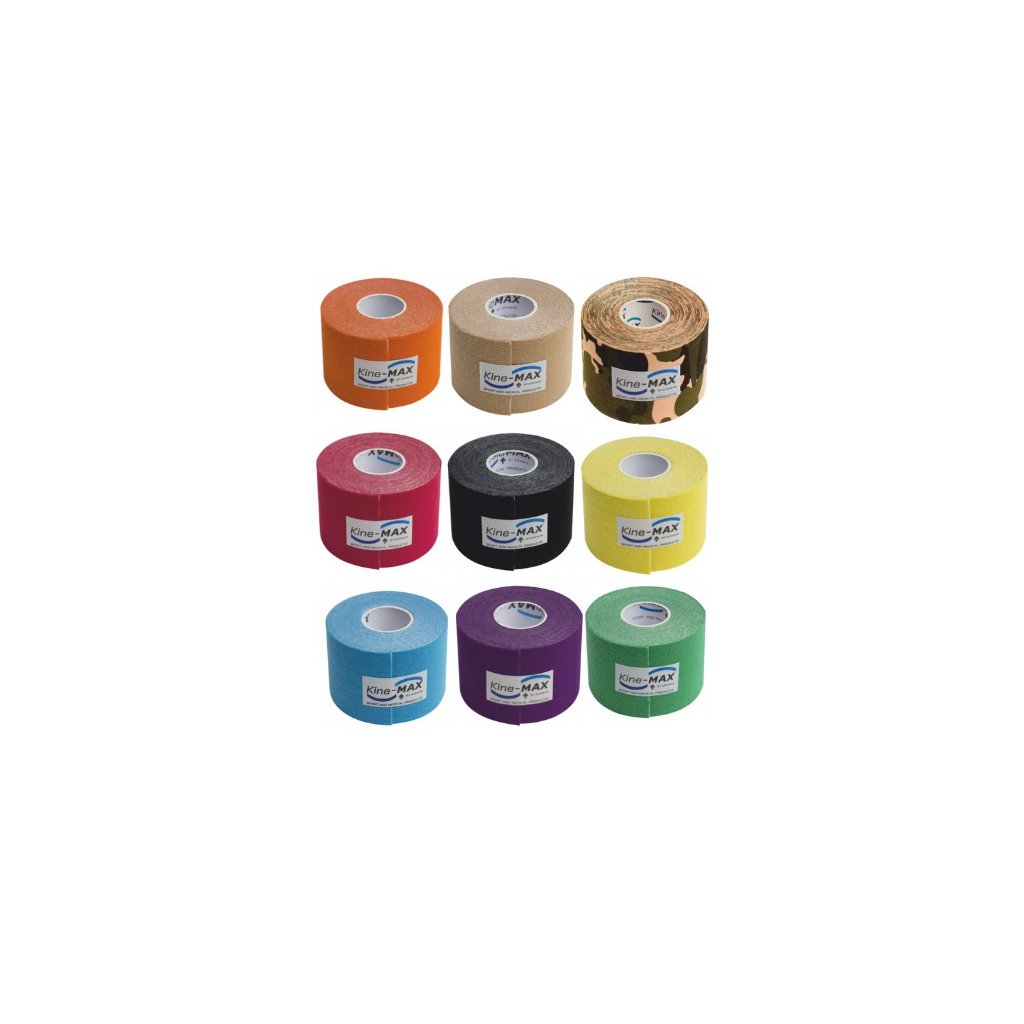 kine max tape super pro cotton kinesiologicky tejp original