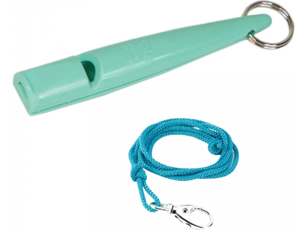 ACME jednotónová píšťalka 211 1/2 tyrkysová + řemínek ZDARMA! Psimafie.cz