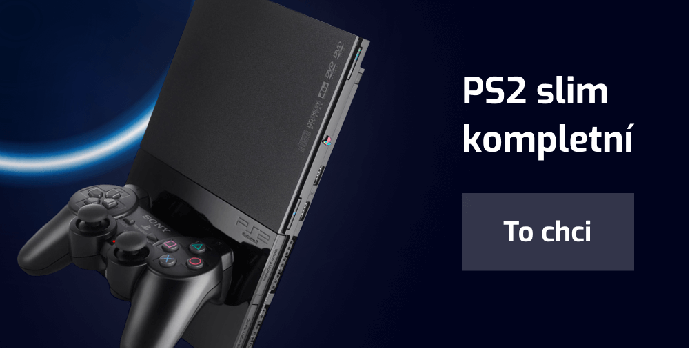 PlayStation 2 SLIM kompletní