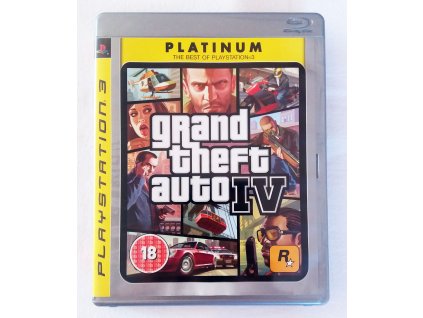 PS3 - Grand Theft Auto IV (GTA 4)