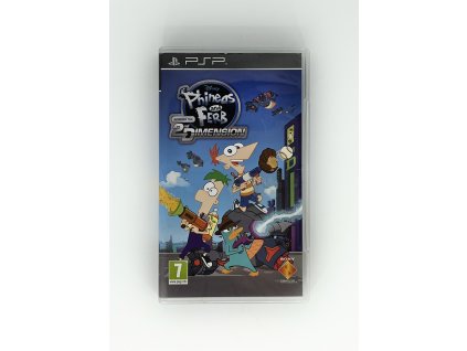 PSP Phineas And Ferb Across The 2nd Dimension 1