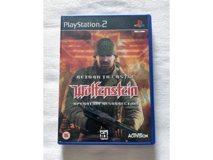 PS2 - Return to Castle Wolfenstein Operation Resurrection