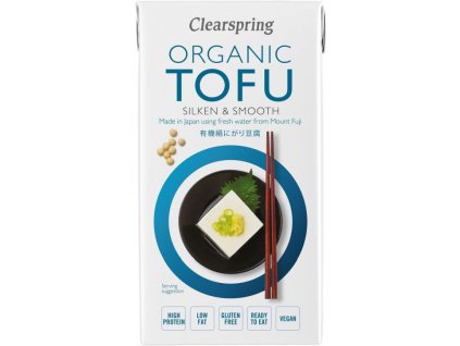 Clearspring hedvábné tofu, Bio