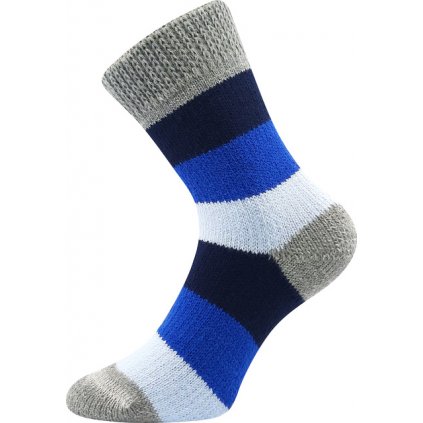 Ponožky Spací pruhy tmavě modré