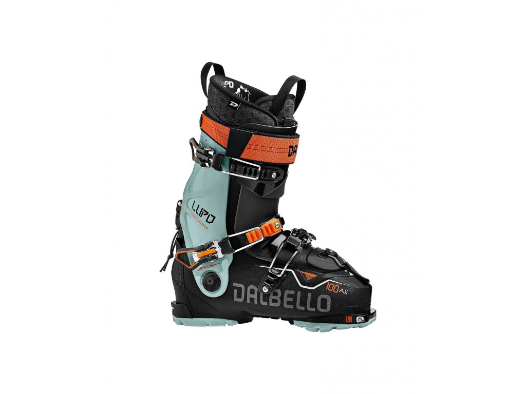 Skialpové lyžáky Dalbello Lupo AX 100 - black/pale blue (Velikost 27,5)