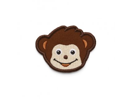 3250 detsky odznacek na suchy zip affenzahn velcro badge monkey