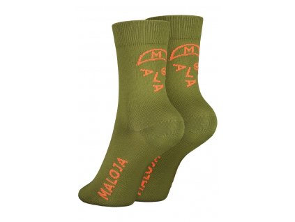 Dětské ponožky Maloja FuntanaciaM. - moss (Velikost 3134)