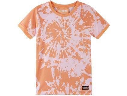 Dětské triko REIMA VILPO - Coral pink (Velikost 134)