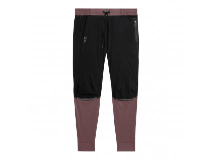 Pánské kalhoty ON Running Running Pants Grape/Black (Velikost XXL)