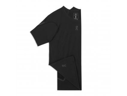 Dámské triko ON Running Ultra-T Black (Velikost XS)