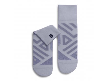 Dámské ponožky ON Running Performance Mid Sock Lavender/Anemone (Velikost 36/37)