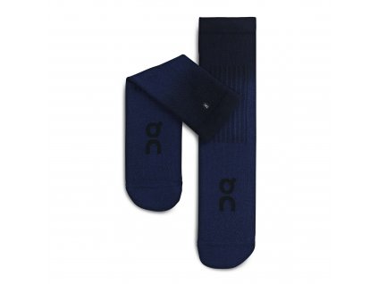 Pánské ponožky ON Running All-Day Sock Denim/Black (Velikost 48/49)