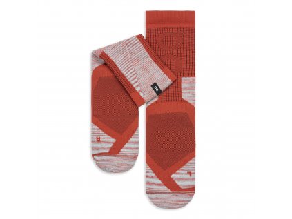 Pánské ponožky ON Running Explorer Merino Sock Chili/Red (Velikost 48/49)
