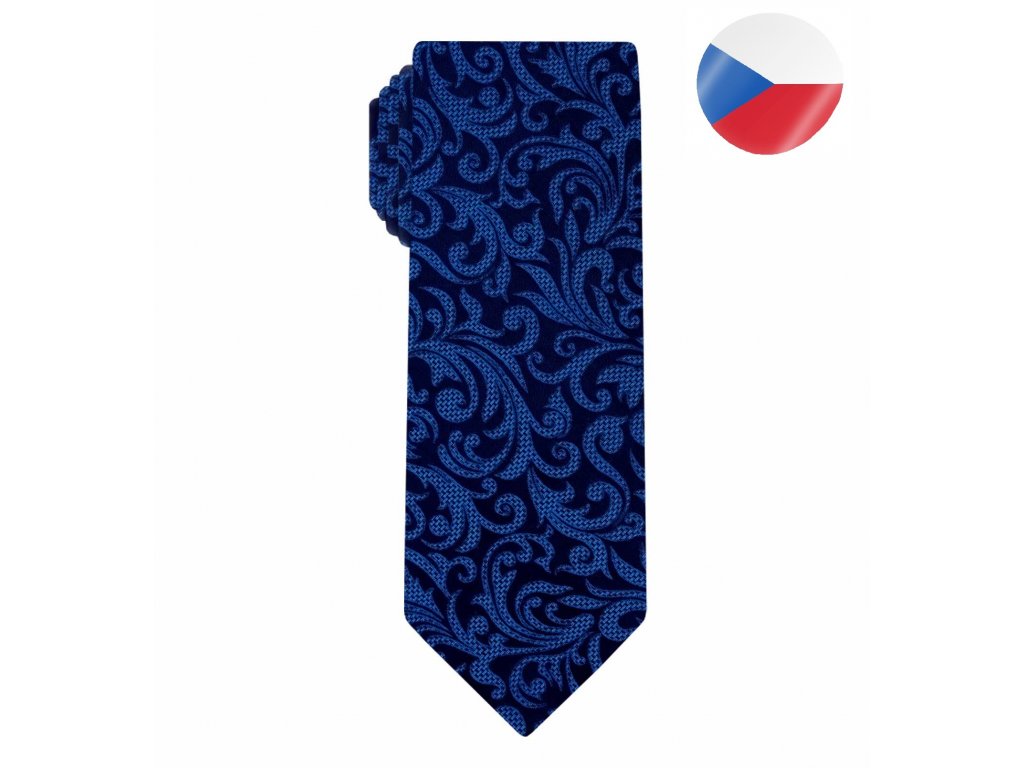 hedvabna kravata monsi noble blue (5)