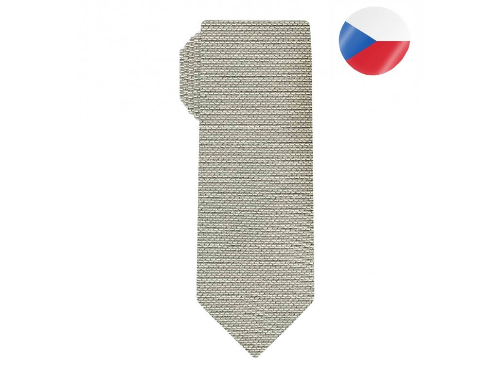 panska hedvabna kravata comma seda (4)