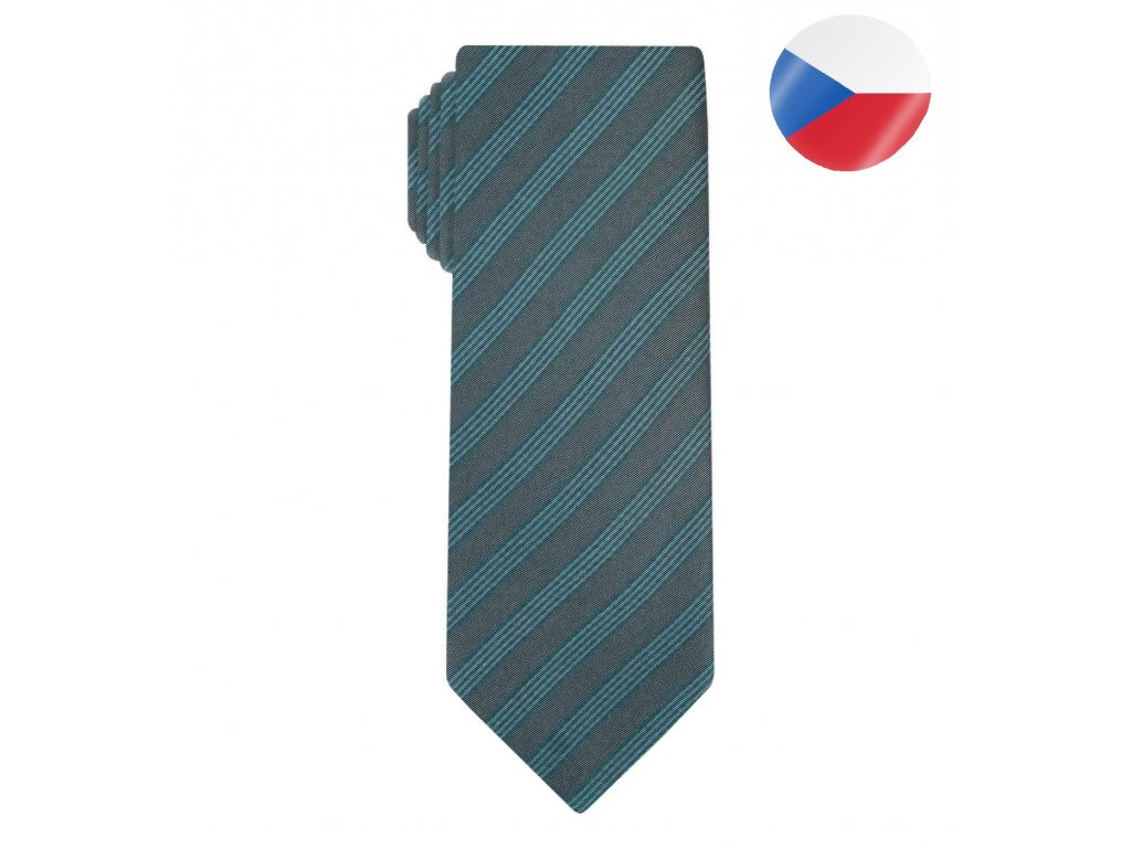 panska kvalitni kravata hedvabna oblique seda (4)
