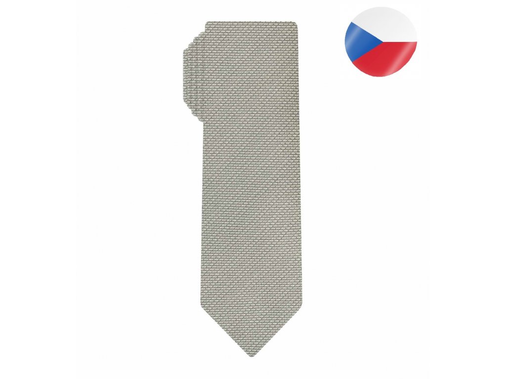 panska kravata comma slim svetle seda (6)