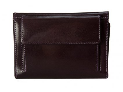 Luxusní fialová dámská kožená peněženka Stefania