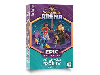 Disney Sorcerers Arena Epické aliance rozšíření přichází příliv