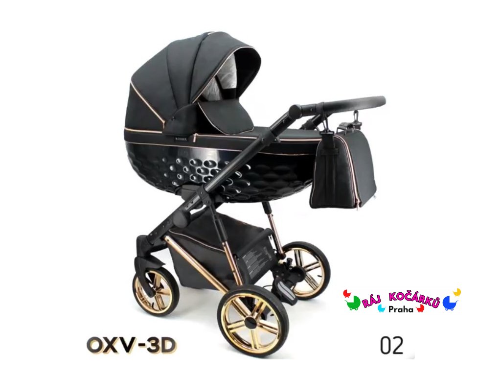 Kombinovaný kočárek 2v1 Adbor OXV-3D 2021