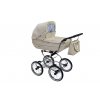 Retro kombinovaný kočárek 3v1 Baby Fashion Renee Lux 2023 s autosedačkou