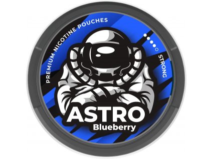 Astro Blueberry Strong, nikotinové sáčky