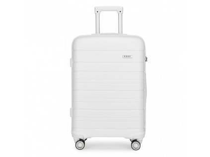 Cestovní kufr na kolečkách Classic Collection - bílý