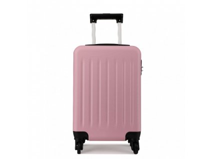 Kabinové zavazadlo na kolečkách - růžová